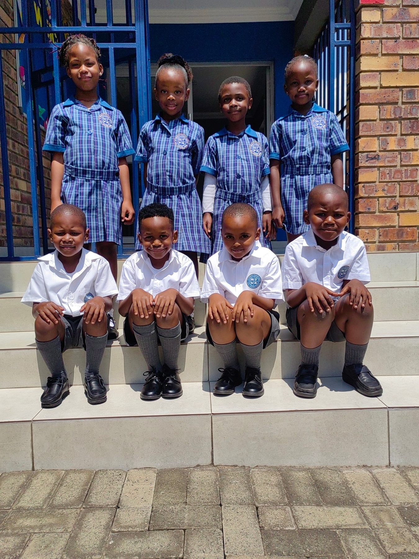 St Patrick's learners wearing school uniform
