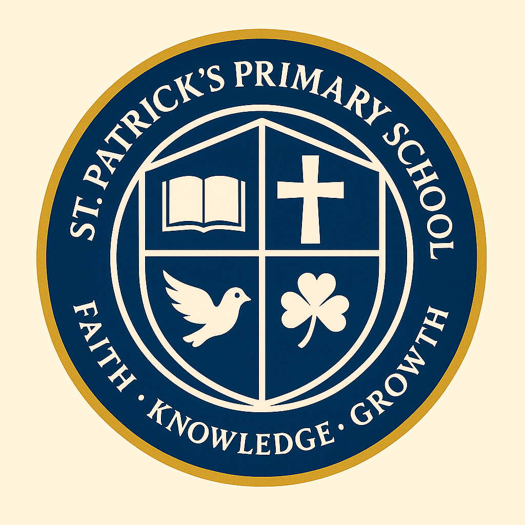 St Patrick's Primary School logo
